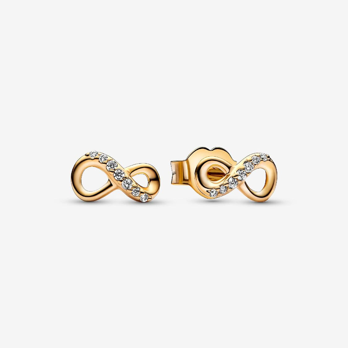 PANDORA Sparkling Infinity Stud Earrings