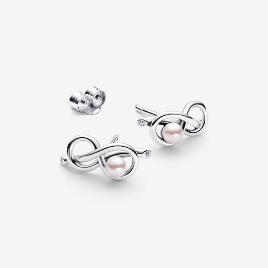 PANDORA Infinity Knot Stud Earrings