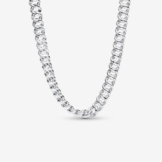 PANDORA Pavé Cuban Chain Necklace