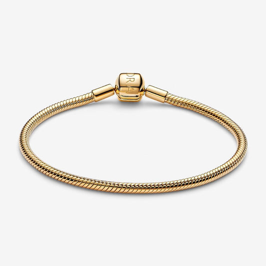 PANDORA Barrel Clasp Snake Chain Bracelet