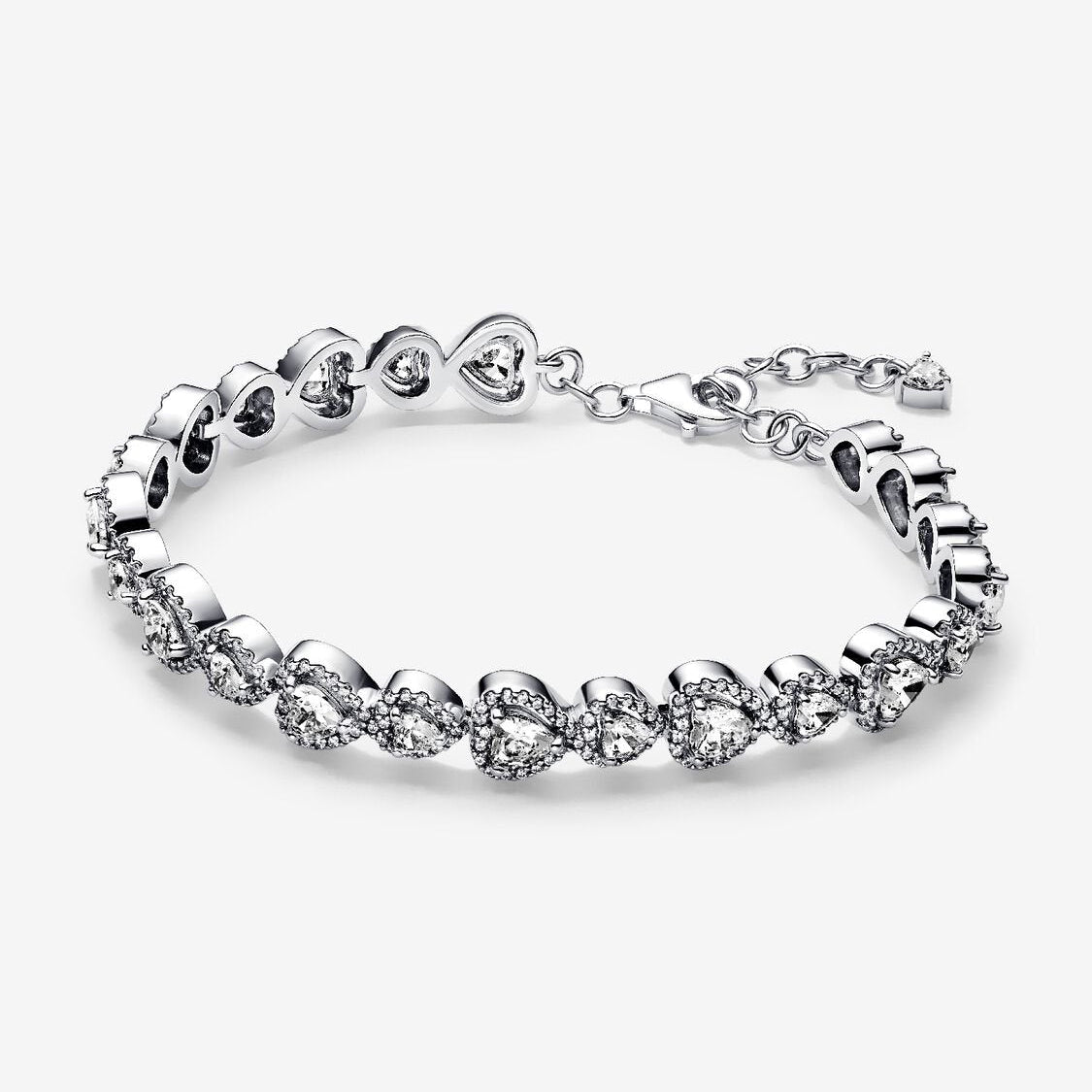 PANDORA Halo Hearts Bracelet