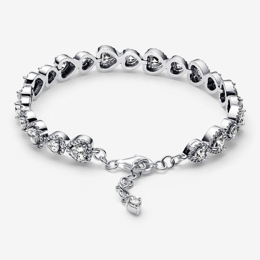 PANDORA Halo Hearts Bracelet