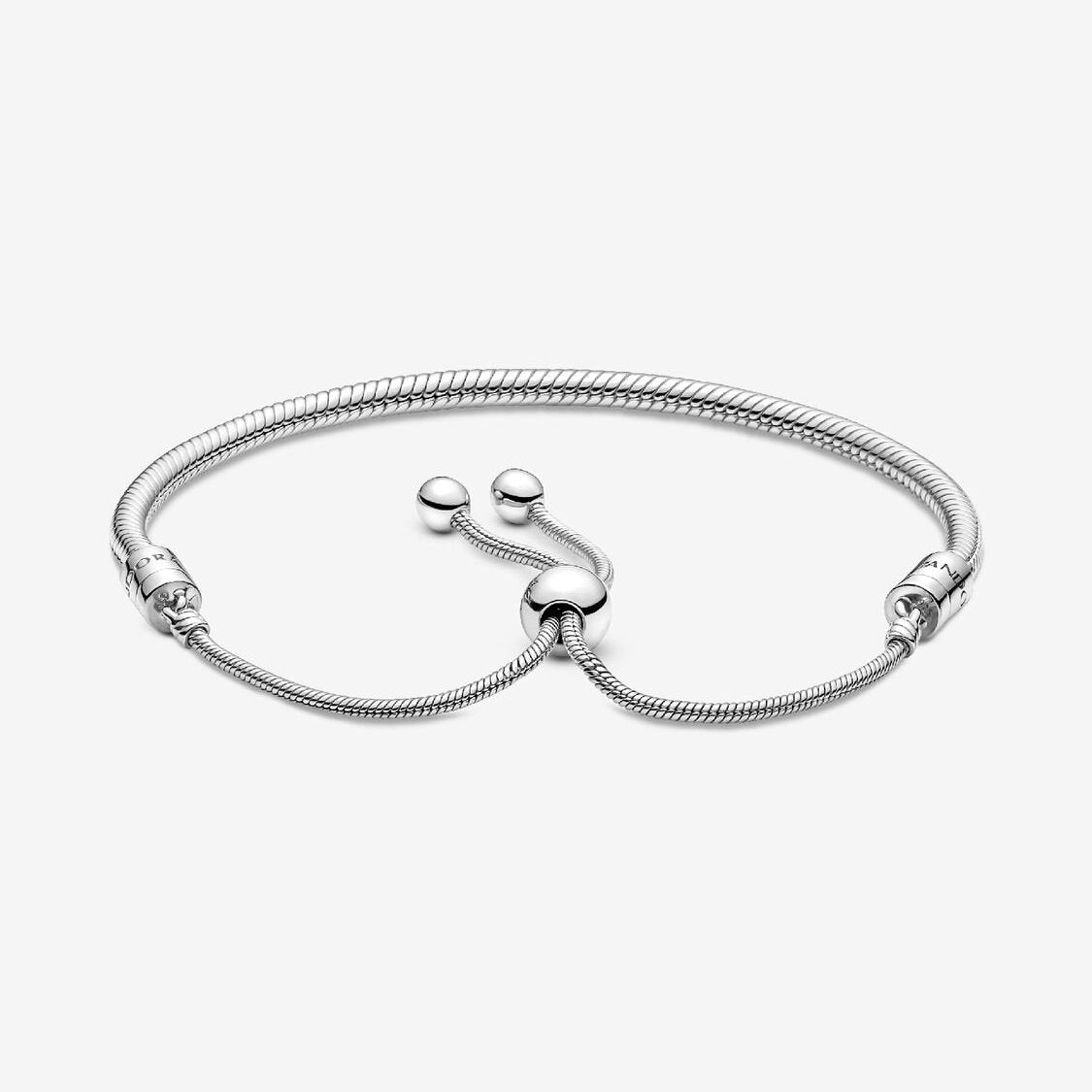 PANDORA Moments Snake Chain Slider Bracelet